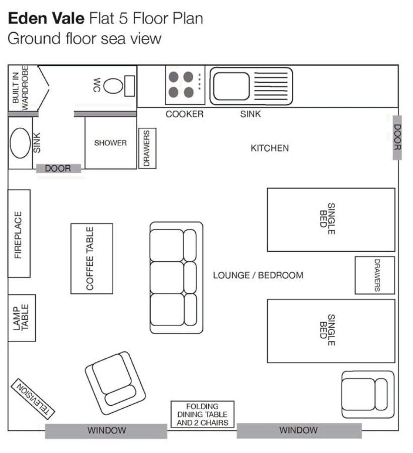 Eden Vale Ground Floor Sea View Apartment Morecambe Zewnętrze zdjęcie